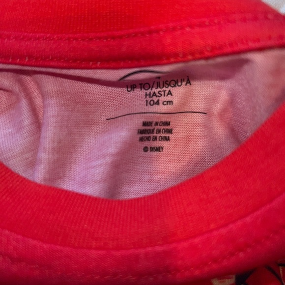 Disney size 4 girls Mickey love shirt - Picture 5 of 6